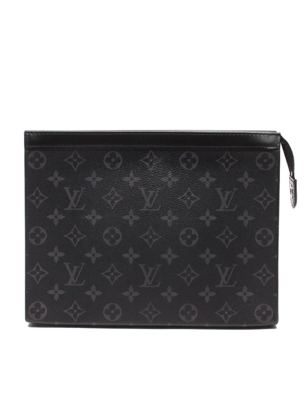 Louis Vuitton Pouch Clutch Pochette Voyage MM Monogram Eclipse